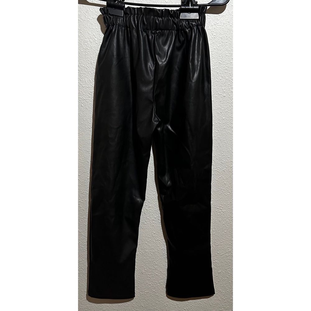 Faux kids leather pant size‎ 10